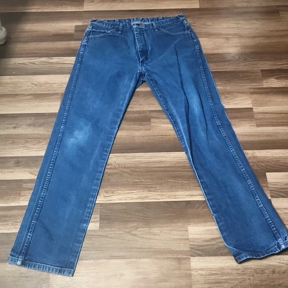 Wrangler Dark Wash Jeans  Size 36 x 34 Vintage